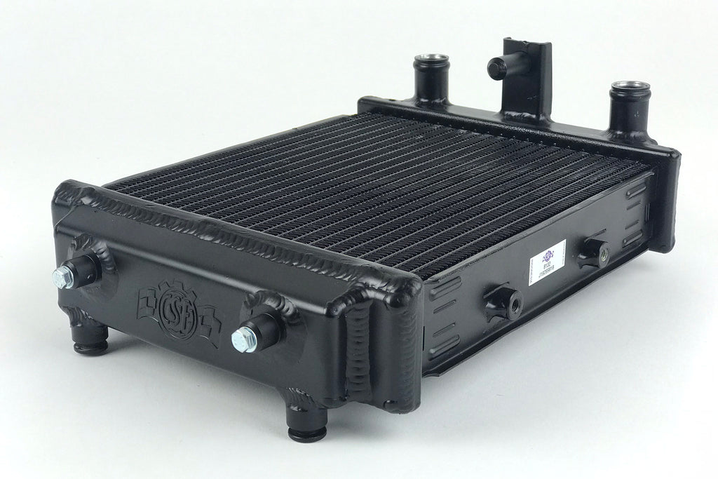 CSF Cooling - Racing & High Performance Division 8132 Audi / VW MQB Quadruple Pass DSG High-Performance Auxilary Radiator for Select Audi A3 Quattro, Audi S3, Audi TT Quattro, Audi TTS Quattro, Volkswagen Beetle, Volkswagen Golf R, Volkswagen Jetta