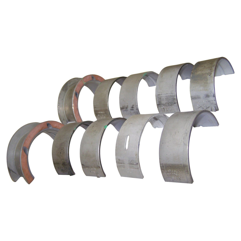 Crown Automotive Jeep Replacement 8133252K4 Crankshaft Main Bearing Set for 83-90 Jeep  CJs, YJ, XJ, MJ Models w/ AMC 2.5L for Select Jeep CJ5, Jeep CJ7, Jeep Cherokee, Jeep Comanche, Jeep DJ5, Jeep Scrambler, Jeep Wagoneer, Jeep Wrangler