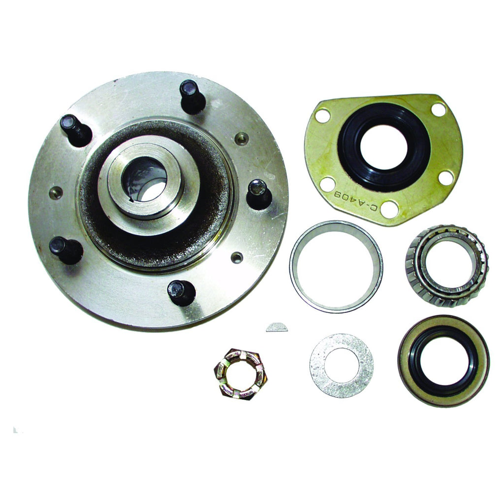 Crown Automotive Jeep Replacement 8133730K Axle Hub Kit for 1976-1986 Jeep CJ-5, CJ-7, CJ-8 w/ AMC 20 Rear Axle for Select Jeep CJ5, Jeep CJ7, Jeep Scrambler