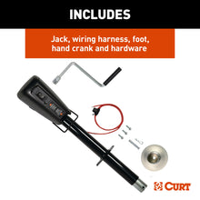Load image into Gallery viewer, CURT 813748 Lippert Power Stance Tongue Jack, 3,500 lbs
