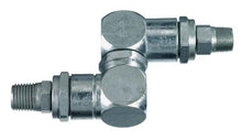Load image into Gallery viewer, Lincoln Industrial 81387 Universal Swivel Nozzle for Use with Grease Pumps, Thread size 1/2-27(m) x 1/4 NPT (m)