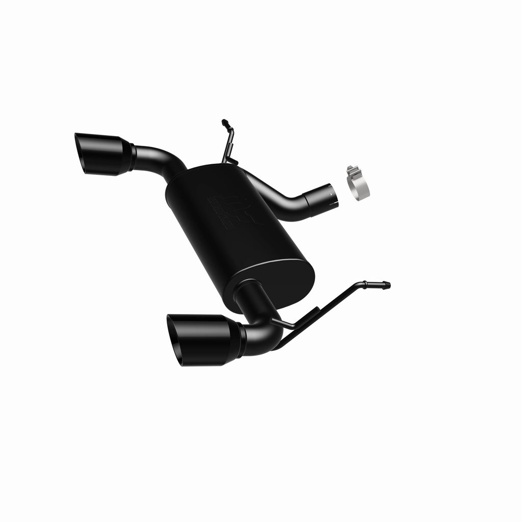 MagnaFlow Exhaust Products 15160 Street Series Black Coated Axle Back System for Select Jeep Wrangler, Jeep Wrangler JK