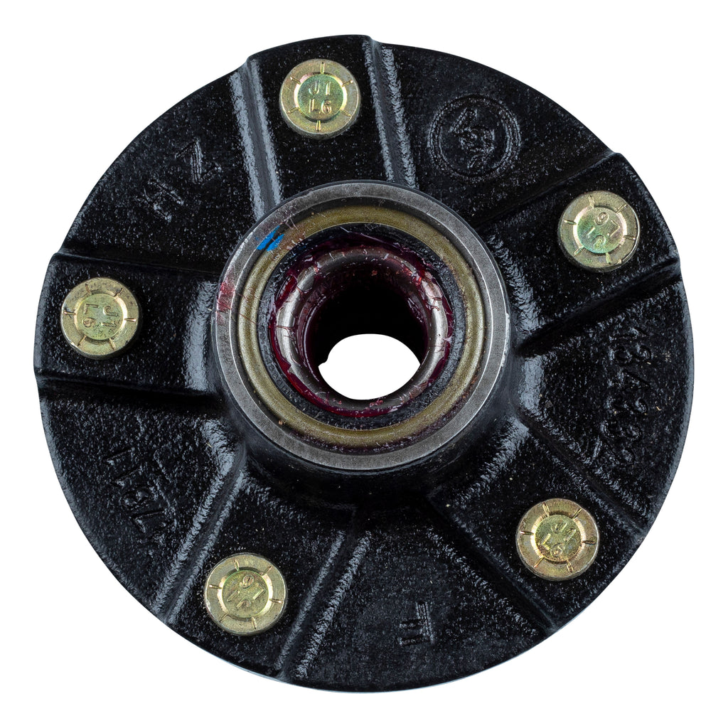 CURT 814198 Idler Hub Assembly, 5 on 4.5"; 5.5" Hub Flange - 2,200 lbs. (Fully Assembled)