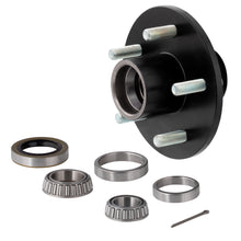 Load image into Gallery viewer, CURT 814205 Idler Hub with Bearing Kit (Not Installed), 2,200-lb. Axles, 12" Stud Size