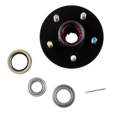 Lippert 814207 Idler Hub, 5 on 4.5"; 5.5" Hub Flange - 2,200 lbs. (with Bearing Cone Kit)