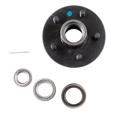 Lippert 814208 Idler Hub, 5 on 4.5" - 3,500 lbs. (with Bearing Cone Kit)