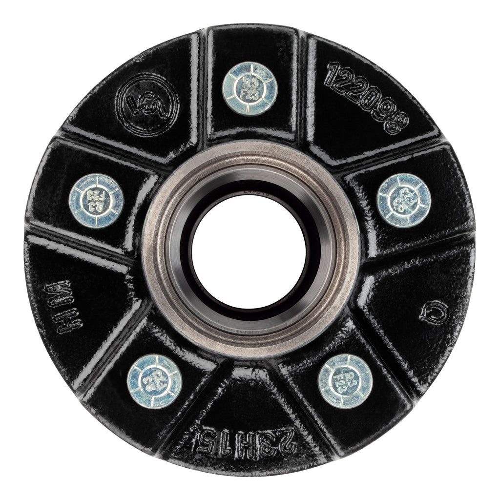 CURT 814208 Idler Hub with Bearing Kit (Not Installed), 3,500-lb. Axles, 1/2" Stud Size