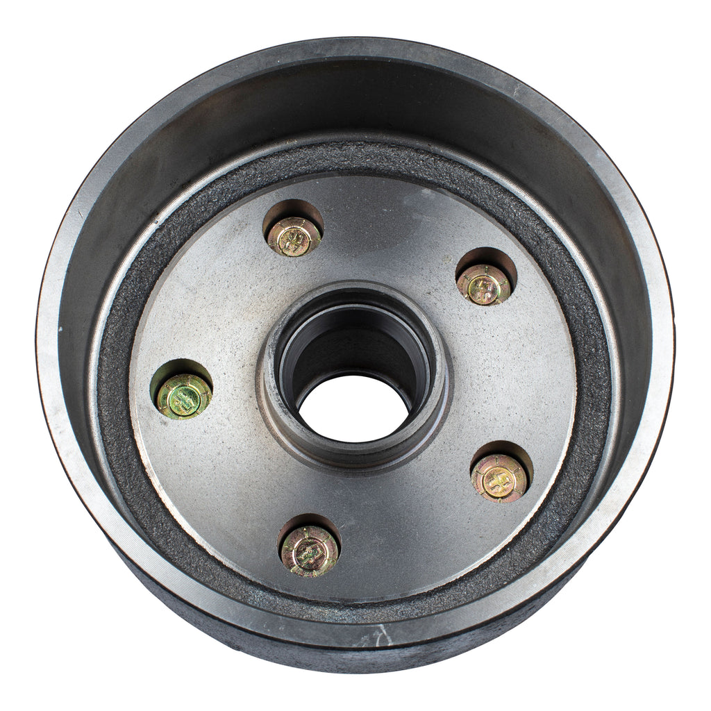 CURT 814209 7" Brake Hub with Bearing Kit, 2,200-lb. Axles, 5 on 4-1/2" Bolt Pattern