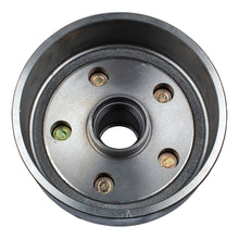 Load image into Gallery viewer, CURT 814209 7" Brake Hub with Bearing Kit, 2,200-lb. Axles, 5 on 4-1/2" Bolt Pattern