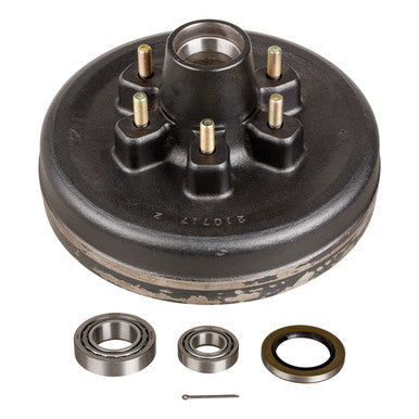 Lippert 814211 Lippert Brake Drumb Hub Assembly; 12 in.; .5 in. Stud; 600lbs. Axle; 6-5.5 in. Bolt Pattern;