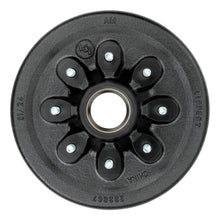 Load image into Gallery viewer, CURT 814212 12" Brake Hub with Bearing Kit, 7,000-lb. Axles, 8 on 6-1/2" Bolt Pattern