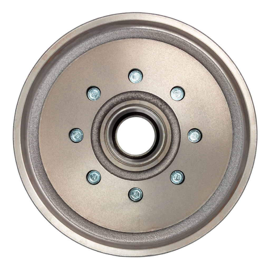 CURT 814212 12" Brake Hub with Bearing Kit, 7,000-lb. Axles, 8 on 6-1/2" Bolt Pattern