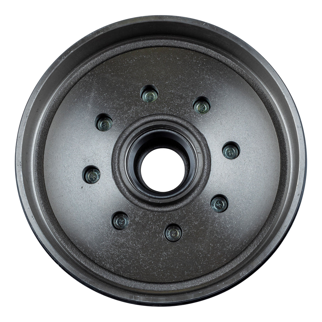 CURT 814213 12" Brake Hub with Bearing Kit, 7,000-lb. Axles, 8 on 6-1/2" Bolt Pattern