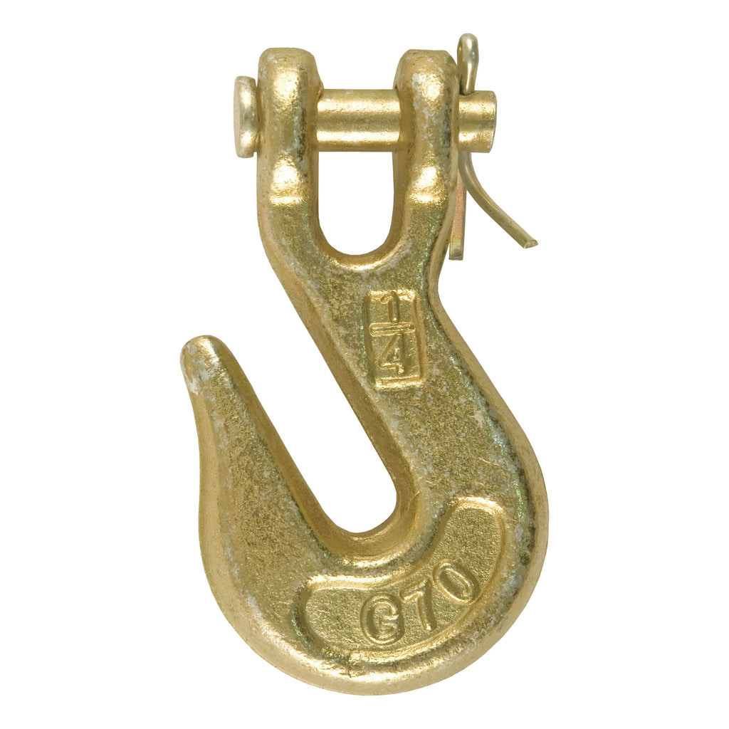 CURT 81502 1/4" Clevis Grab Hook (3,150 lbs, 3/8" Pin)
