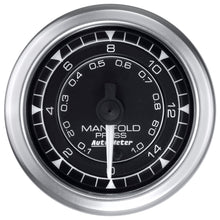 Load image into Gallery viewer, AutoMeter 8150 GAUGE, MANIFOLD PRESSURE, 2 1/16", 15PSI, DIGITAL STEPPER MOTOR, CHRONO