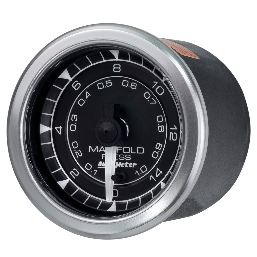 AutoMeter 8150 GAUGE, MANIFOLD PRESSURE, 2 1/16", 15PSI, DIGITAL STEPPER MOTOR, CHRONO
