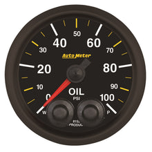 Load image into Gallery viewer, AutoMeter 8152-05702 GAUGE, OIL PRESS, 2 1/16", 100PSI, STEPPER MOTOR W/PEAK &amp; WARN, NASCAR CAN