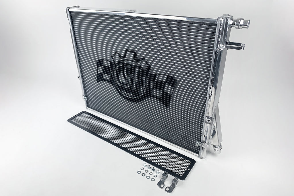 CSF Cooling - Racing & High Performance Division 8154 A90 Supra / BMW G-Series High-Performance Heat Exchanger w/ Rock Guard for Select BMW 330i, BMW 330i xDrive, BMW 430i, BMW 430i Gran Coupe, BMW 430i xDrive, BMW 430i xDrive Gran Coupe, BMW M240i, BMW