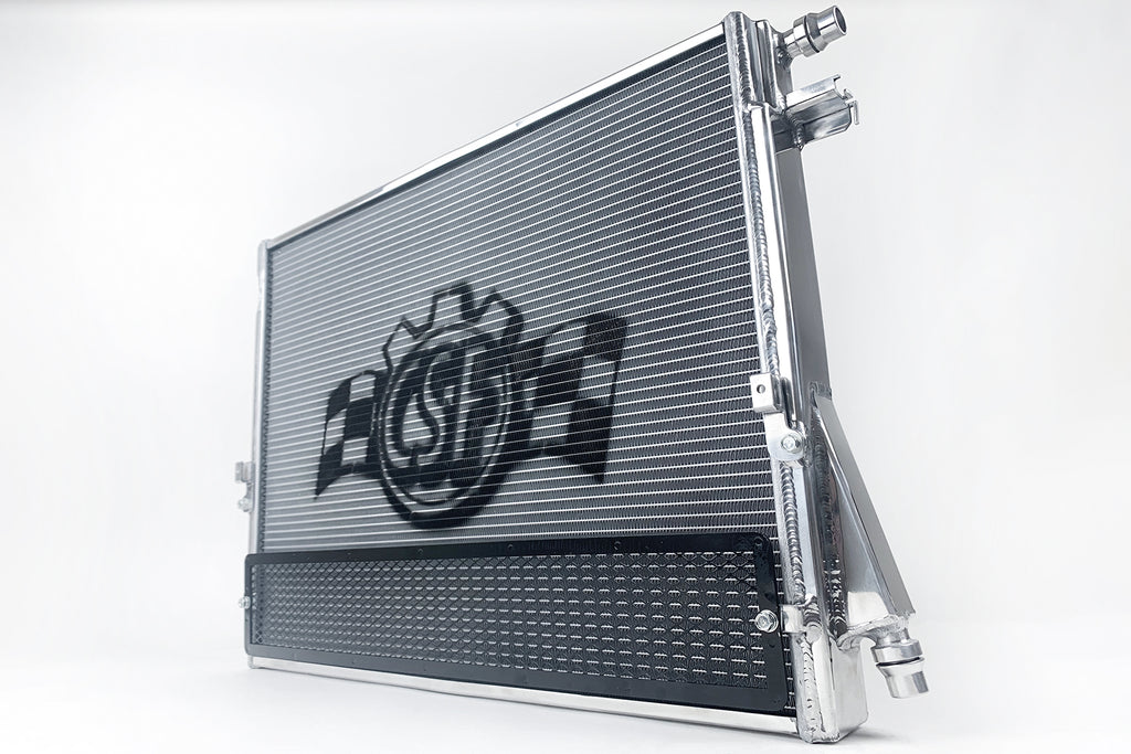 CSF Cooling - Racing & High Performance Division 8154 A90 Supra / BMW G-Series High-Performance Heat Exchanger w/ Rock Guard for Select BMW 330i, BMW 330i xDrive, BMW 430i, BMW 430i Gran Coupe, BMW 430i xDrive, BMW 430i xDrive Gran Coupe, BMW M240i, BMW