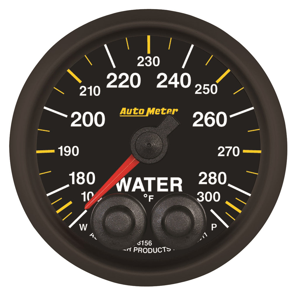 AutoMeter 8156-05702 GAUGE, WATER TEMP, 2 1/16", 100-300?F, STEPPER MOTOR W/PEAK & WARN, NASCAR CAN