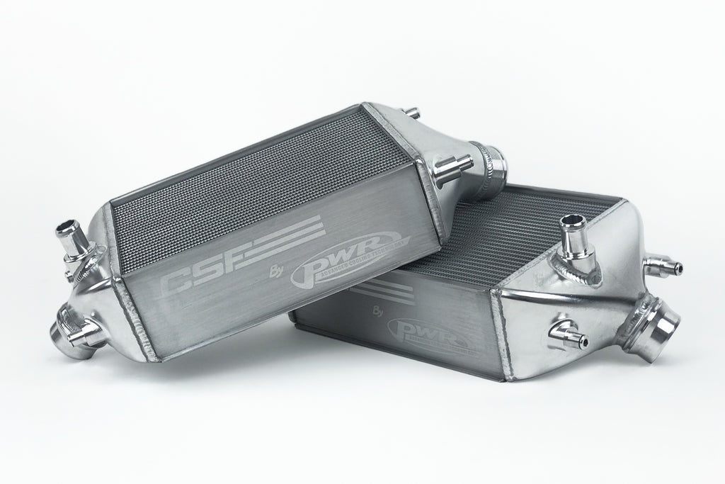 CSF Cooling - Racing & High Performance Division 8166 Porsche 991 GT2 RS Twin Intercooler Set for Select Porsche 911