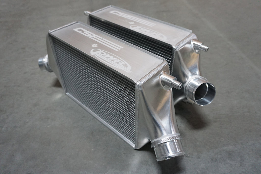 CSF Cooling - Racing & High Performance Division 8166 Porsche 991 GT2 RS Twin Intercooler Set for Select Porsche 911