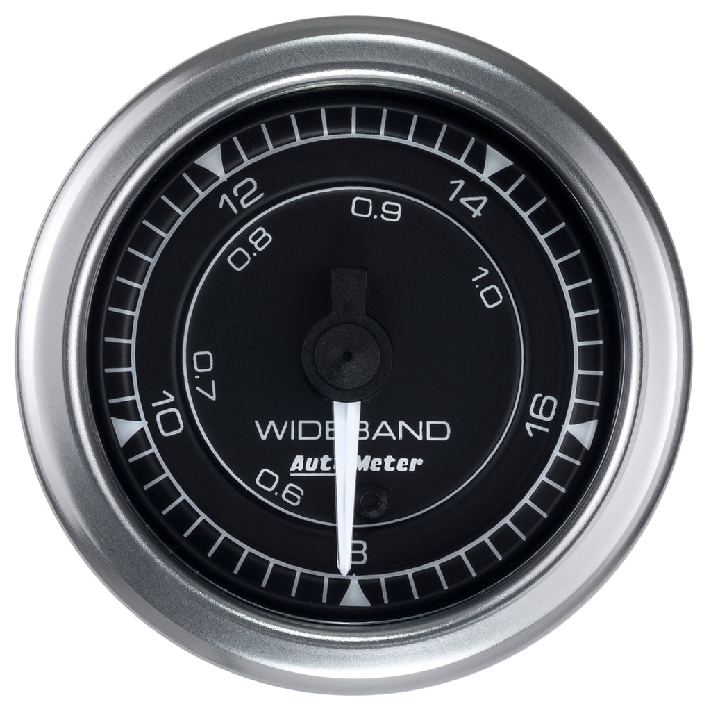 AutoMeter 8170 GAUGE, AIR/FUEL RATIO-WIDEBAND, ANALOG, 2 1/16", 8:1-18:1, STEPPER MOTOR, CHRONO