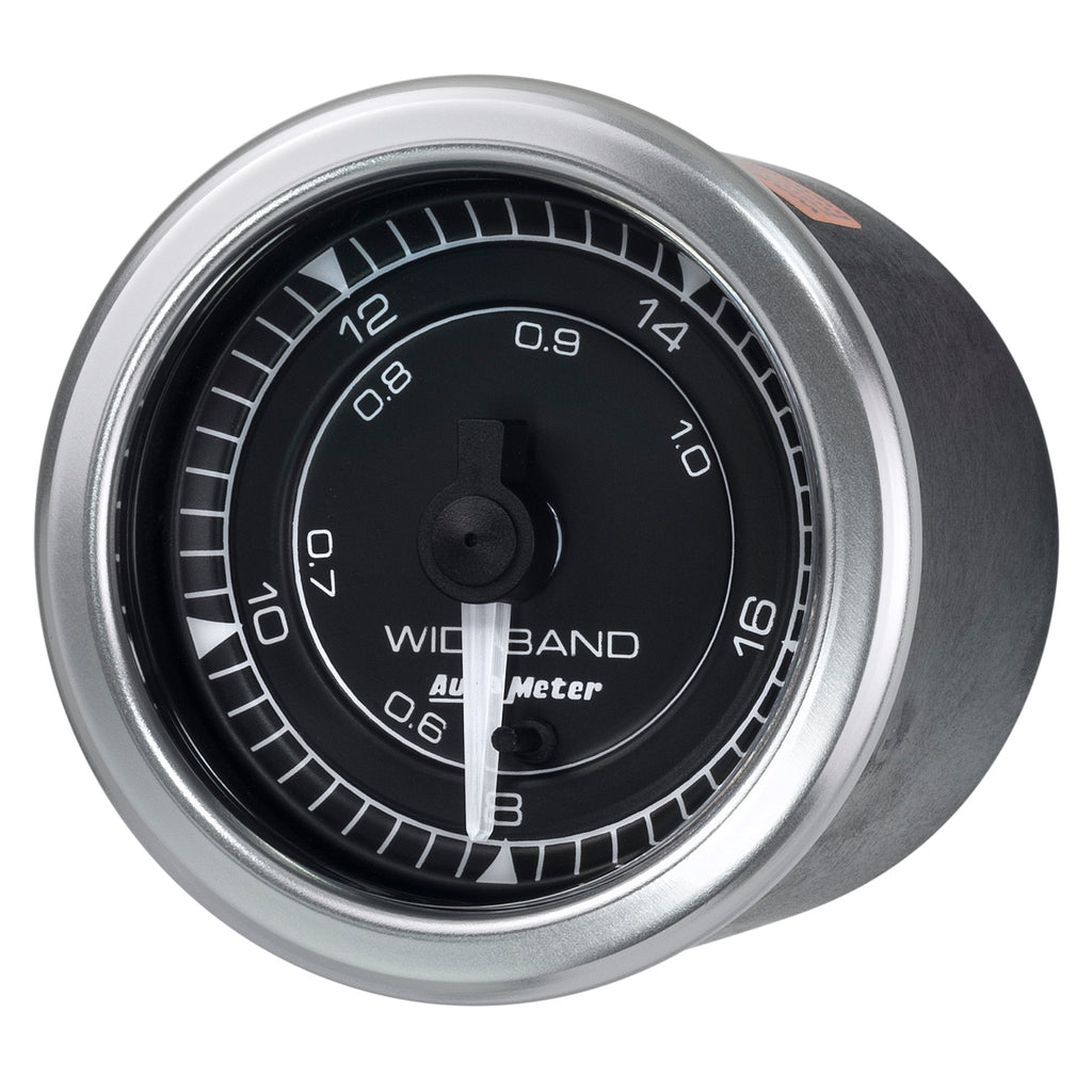 AutoMeter 8170 GAUGE, AIR/FUEL RATIO-WIDEBAND, ANALOG, 2 1/16", 8:1-18:1, STEPPER MOTOR, CHRONO