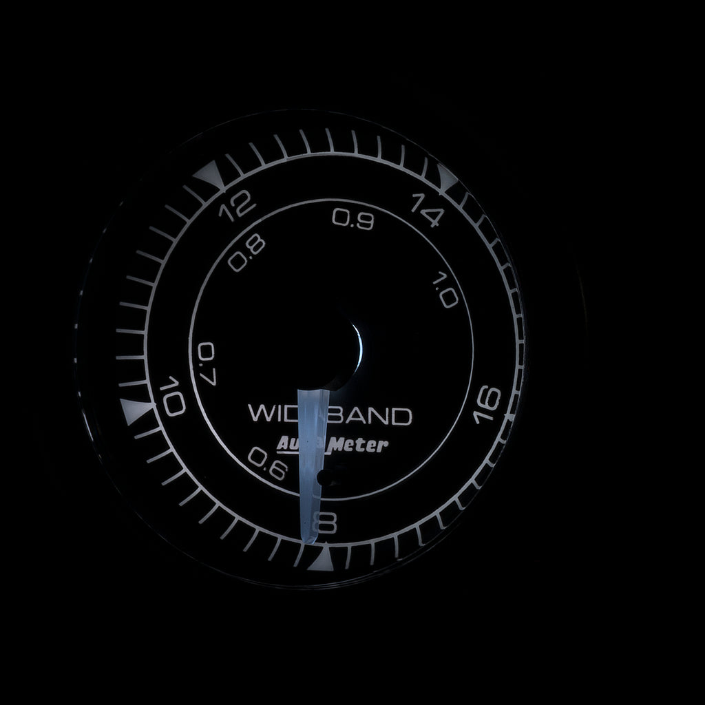AutoMeter 8170 GAUGE, AIR/FUEL RATIO-WIDEBAND, ANALOG, 2 1/16", 8:1-18:1, STEPPER MOTOR, CHRONO