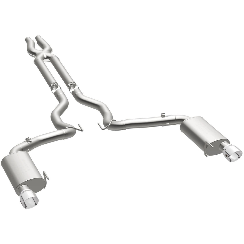 MagnaFlow Exhaust Products 19100 Street Series Polished Cat-Back System for Select Ford Mustang