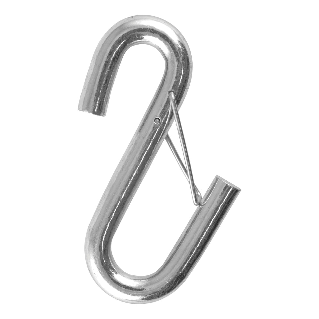 CURT 81810 Certified 3/8" Safety Latch S-Hook (2,000 lbs.)
