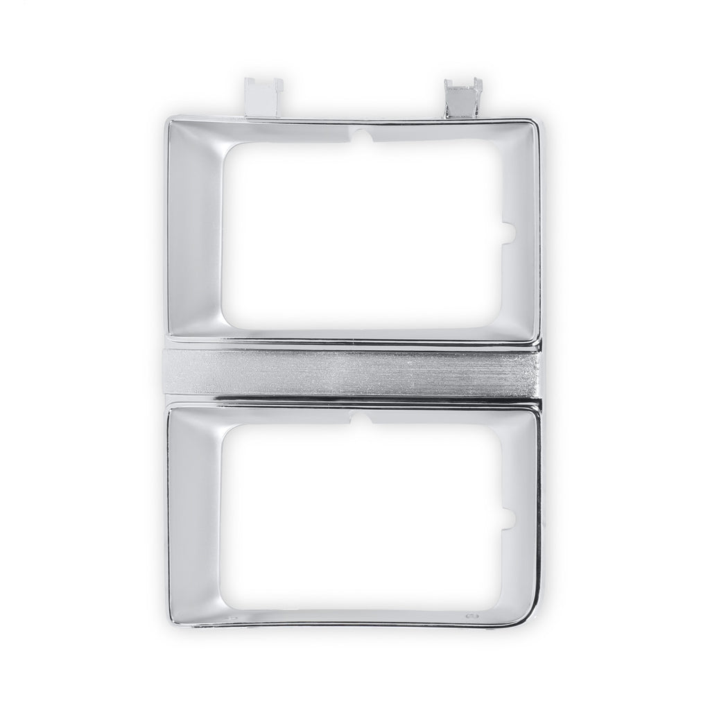 8182-C10-Headlight-Bezel-Dual-Rectangle-Lh-Chrome-W-Argent-Grey-Interior