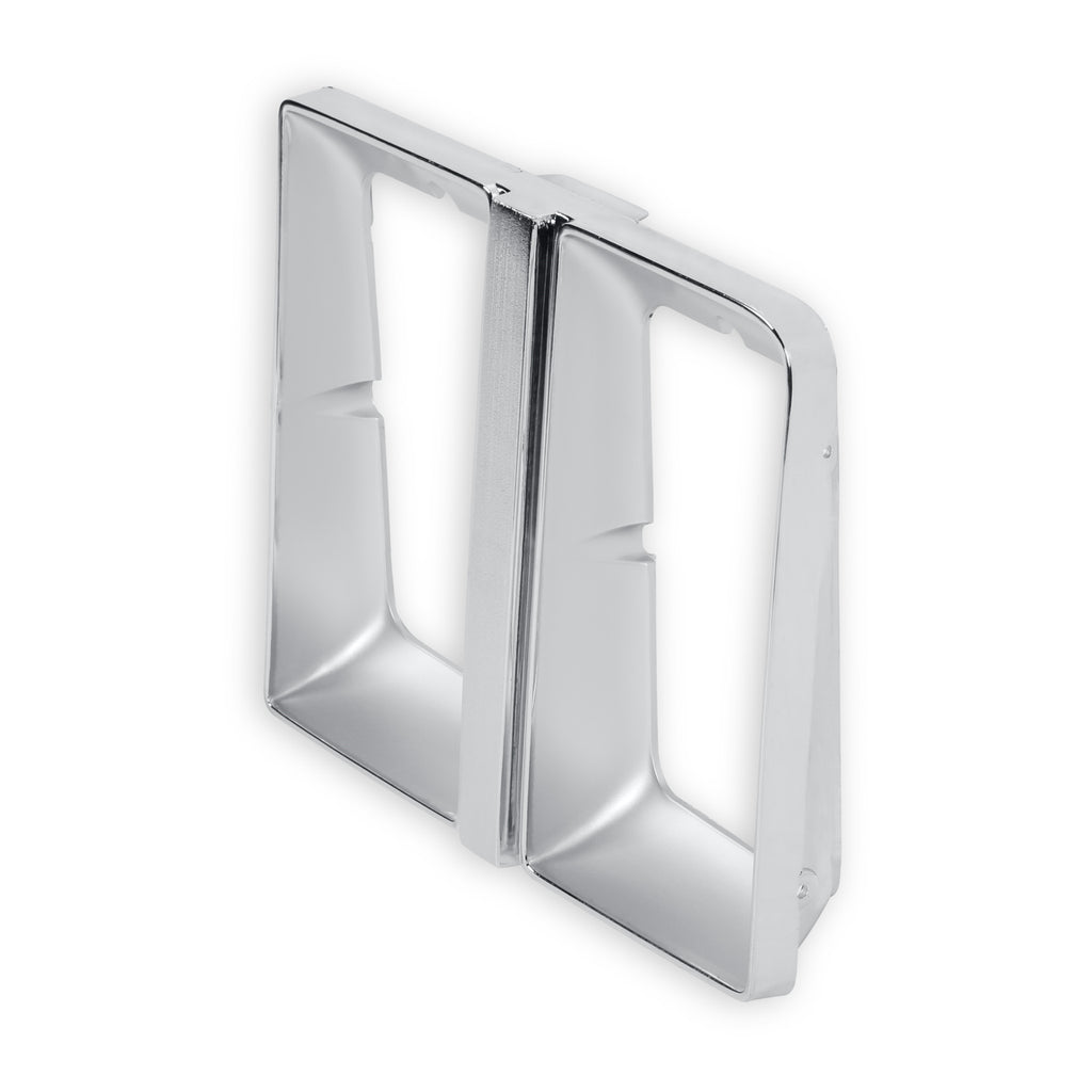 8182-C10-Headlight-Bezel-Dual-Rectangle-Lh-Chrome-W-Argent-Grey-Interior