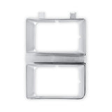 Holley 04-329  Classic Trucks C/K  Headlight Bezel - Dual Rectangle - LH