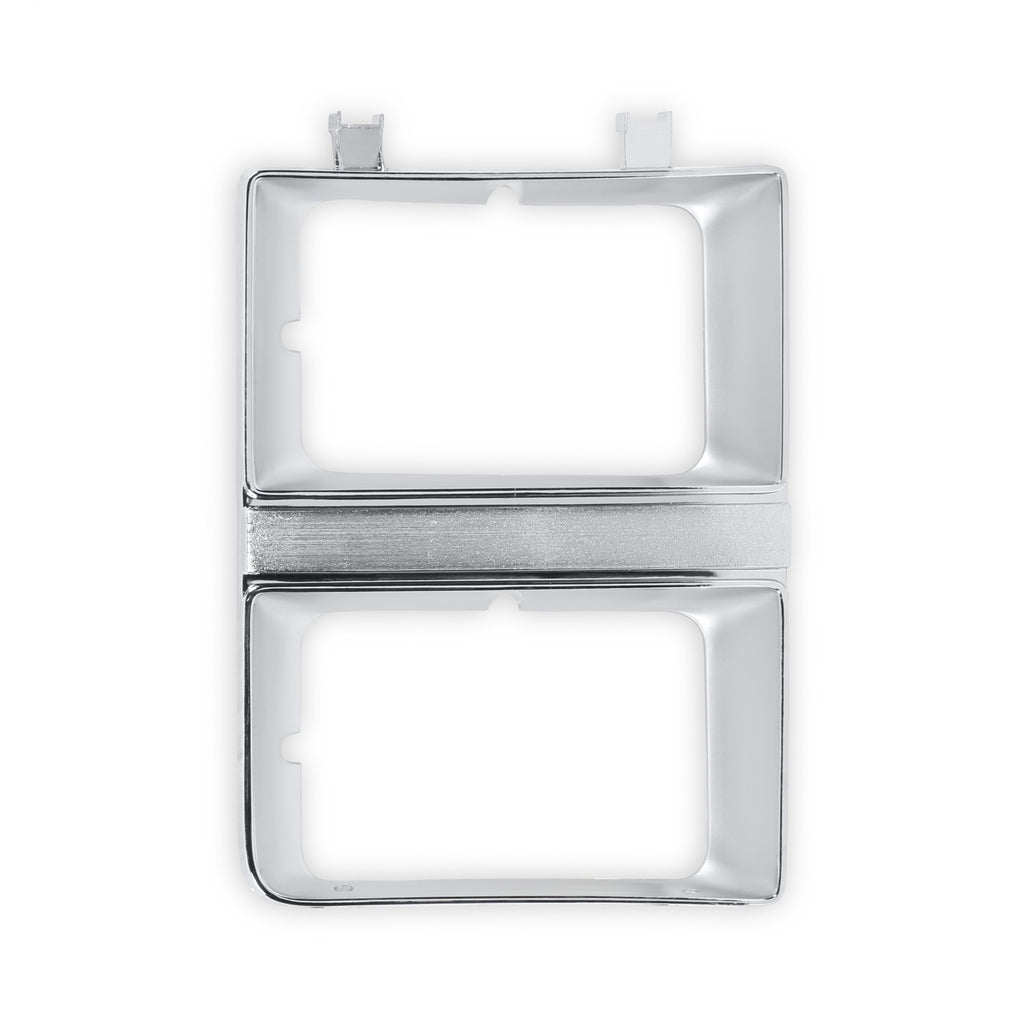 8182-C10-Headlight-Bezel-Dual-Rectangle-Rh-Chrome-W-Argent-Grey-Interior