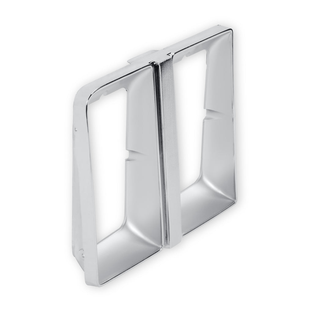 8182-C10-Headlight-Bezel-Dual-Rectangle-Rh-Chrome-W-Argent-Grey-Interior