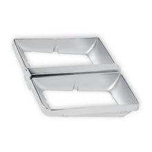 Load image into Gallery viewer, 8182-C10-Headlight-Bezel-Dual-Rectangle-Rh-Chrome-W-Argent-Grey-Interior