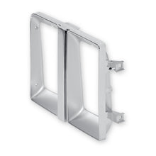Load image into Gallery viewer, 8182-C10-Headlight-Bezel-Dual-Rectangle-Rh-Chrome-W-Argent-Grey-Interior