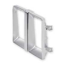 Load image into Gallery viewer, 8182-C10-Headlight-Bezel-Dual-Rectangle-Rh-Chrome-W-Argent-Grey-Interior