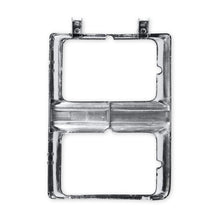 Load image into Gallery viewer, 8182-C10-Headlight-Bezel-Dual-Rectangle-Rh-Chrome-W-Argent-Grey-Interior