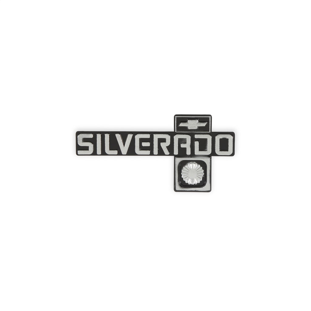 8187-CK-Series-Classic-Trucks-Dash-Emblem-Silverado