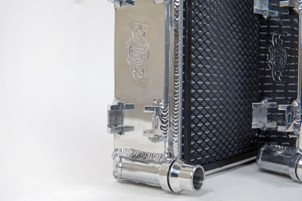 CSF Cooling - Racing & High Performance Division 8187 Mercedes AMG GT / GT S / W205 C63 / W166 GLE63 / X166 GLS63 Auxiliary Radiator for Select Mercedes-Benz AMG GT, Mercedes-Benz AMG GT S, Mercedes-Benz C63 AMG, Mercedes-Benz C63 AMG S, Mercedes-Benz