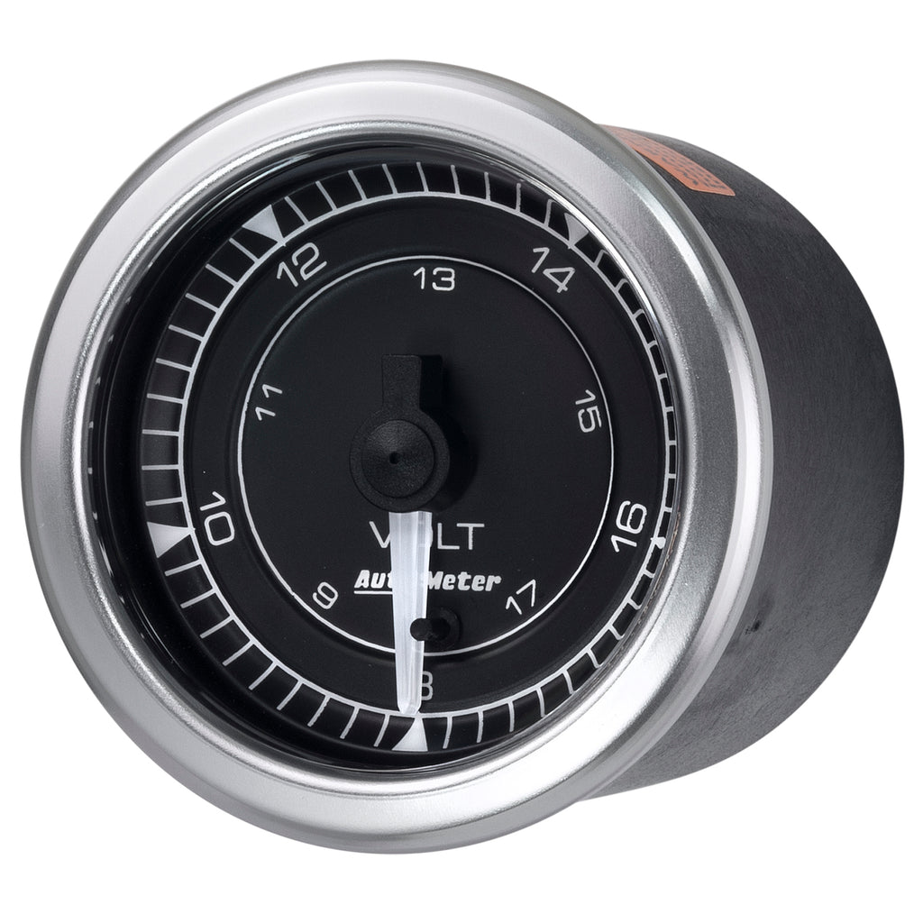 AutoMeter 8191 GAUGE, VOLTMETER, 2 1/16", 18V, DIGITAL STEPPER MOTOR, CHRONO