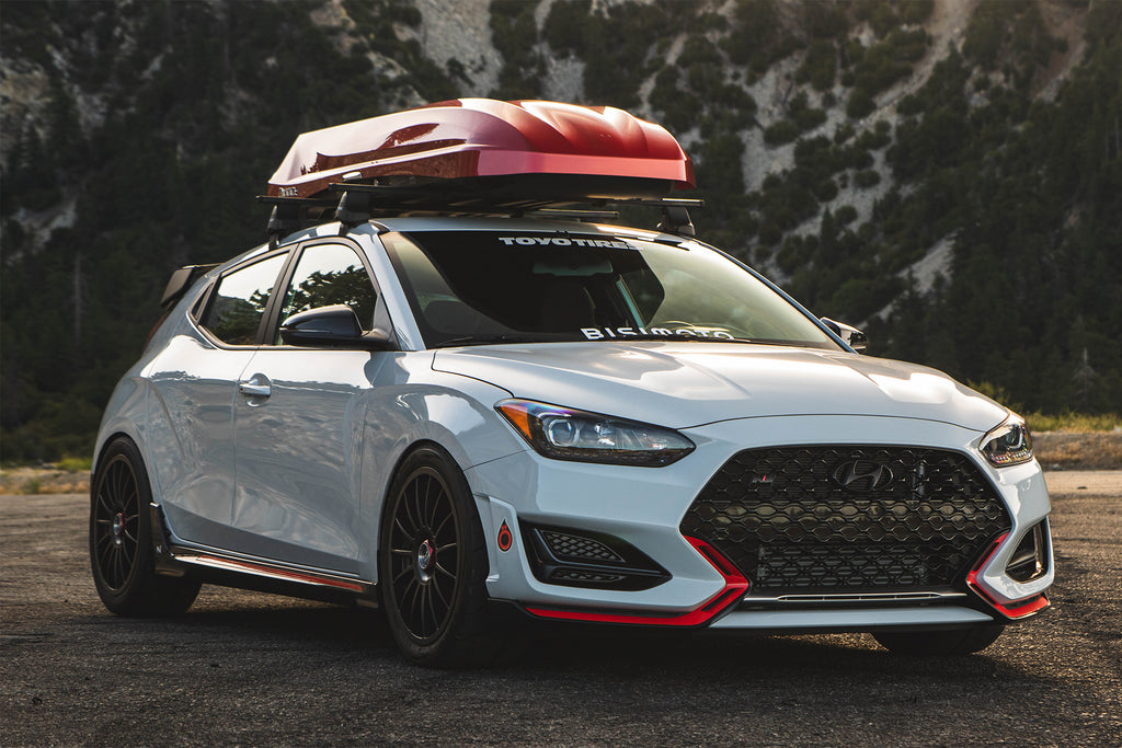 CSF Cooling - Racing & High Performance Division 8238 Hyundai Veloster N / i30 N (DCT) Stepped-Core Intercooler - Silver for Select Hyundai Veloster N