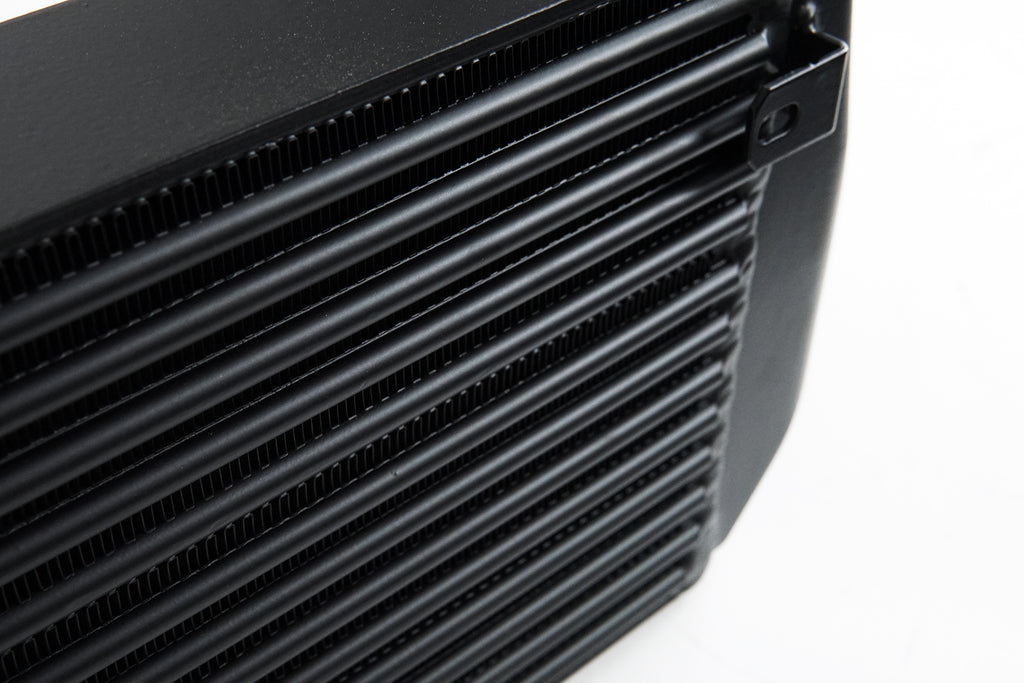 CSF Cooling - Racing & High Performance Division 8192B Hyundai Veloster N / i30 N Stepped-Core Intercooler - Black for Select Hyundai Veloster N