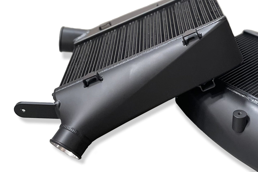CSF Cooling - Racing & High Performance Division 8194B Audi C8 RS6/RS7 High-Performance Twin Intercooler Set - Thermal Dispersion Black for Select Audi RS6 Avant, Audi RS7 Sportback