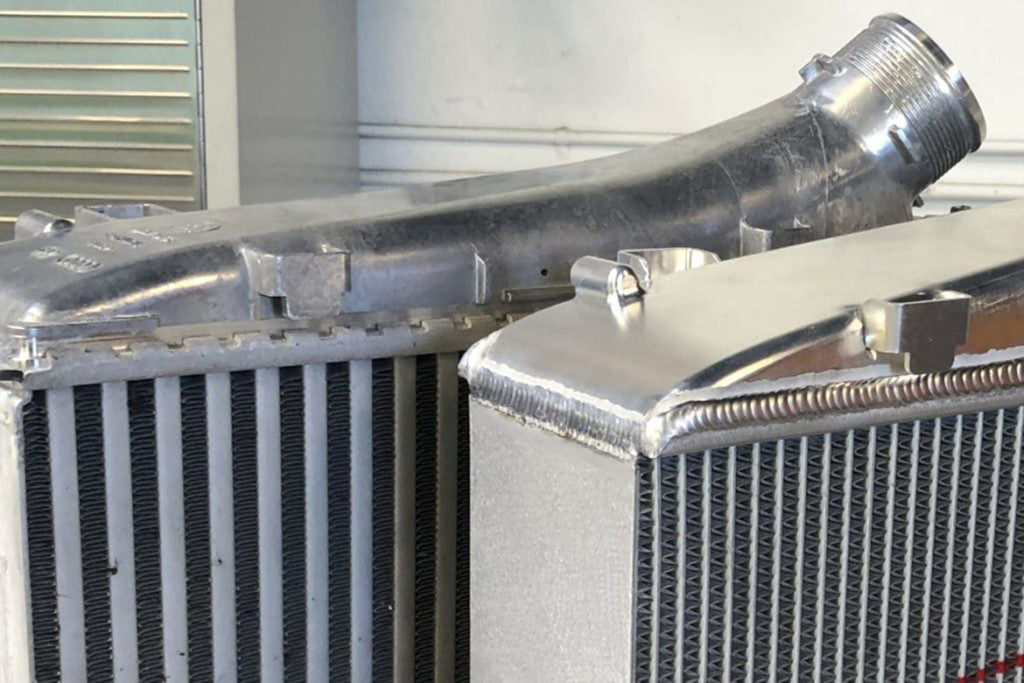 CSF Cooling - Racing & High Performance Division 8194B Audi C8 RS6/RS7 High-Performance Twin Intercooler Set - Thermal Dispersion Black for Select Audi RS6 Avant, Audi RS7 Sportback