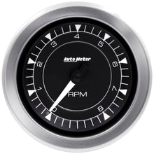 Load image into Gallery viewer, AutoMeter 8197 GAUGE, TACHOMETER, 3 3/8", 8K RPM, IN-DASH, CHRONO