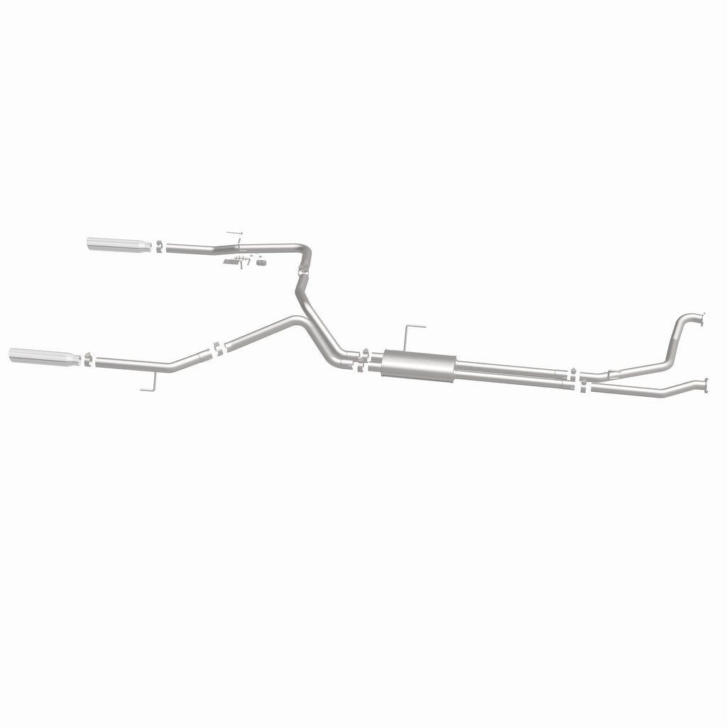 MagnaFlow Exhaust Products 15582 Street Series Polished Cat-Back System for Select Nissan TITAN