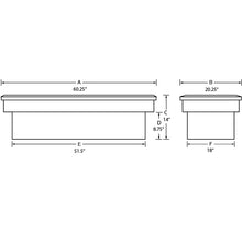 Load image into Gallery viewer, 82-05-Chevy-S10-(Long-Bed)-Ultima-Single-Lid-Crossover-Tool-Box---Brite